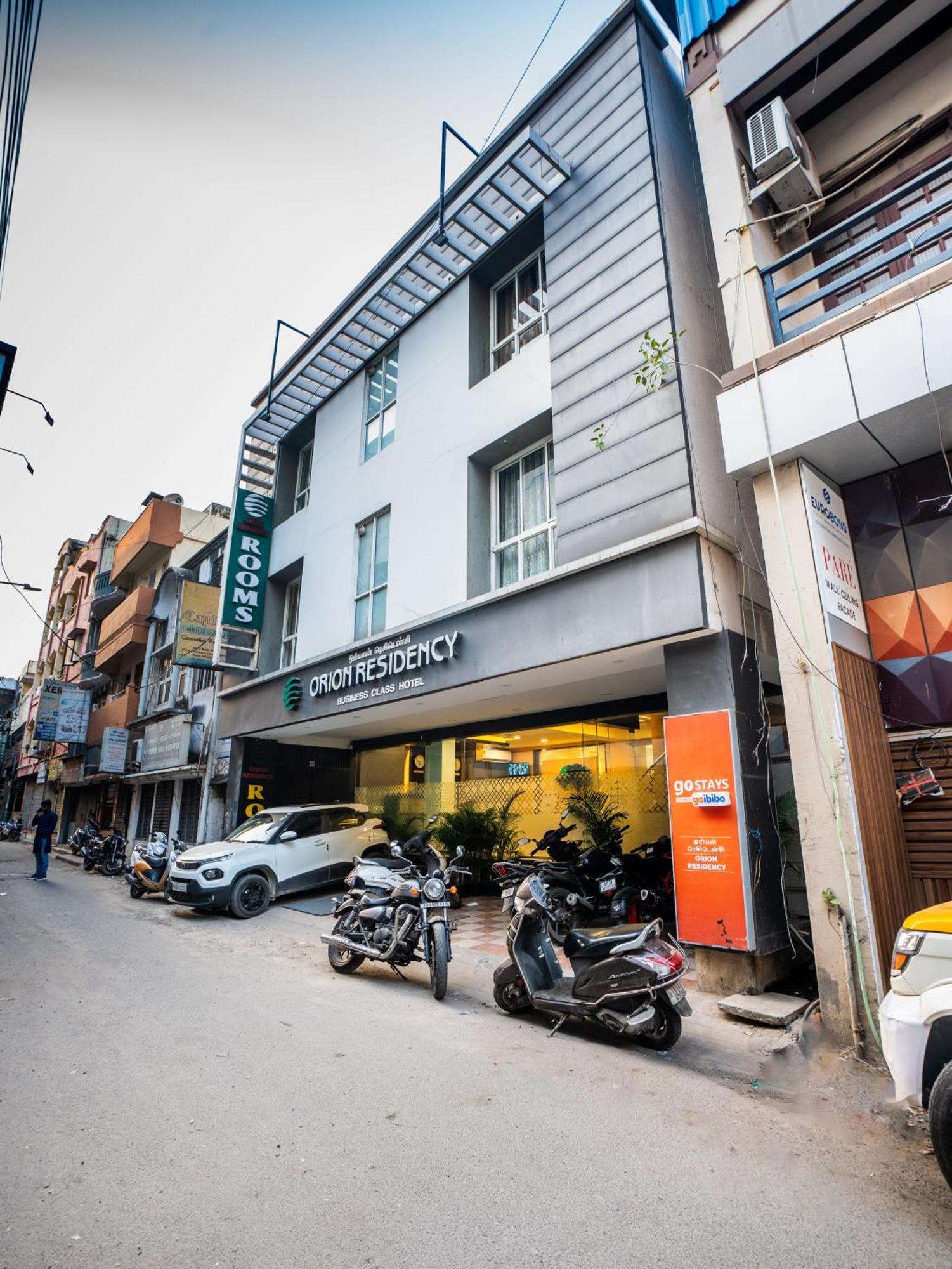 Orion Residency Hotell Chennai Exteriör bild