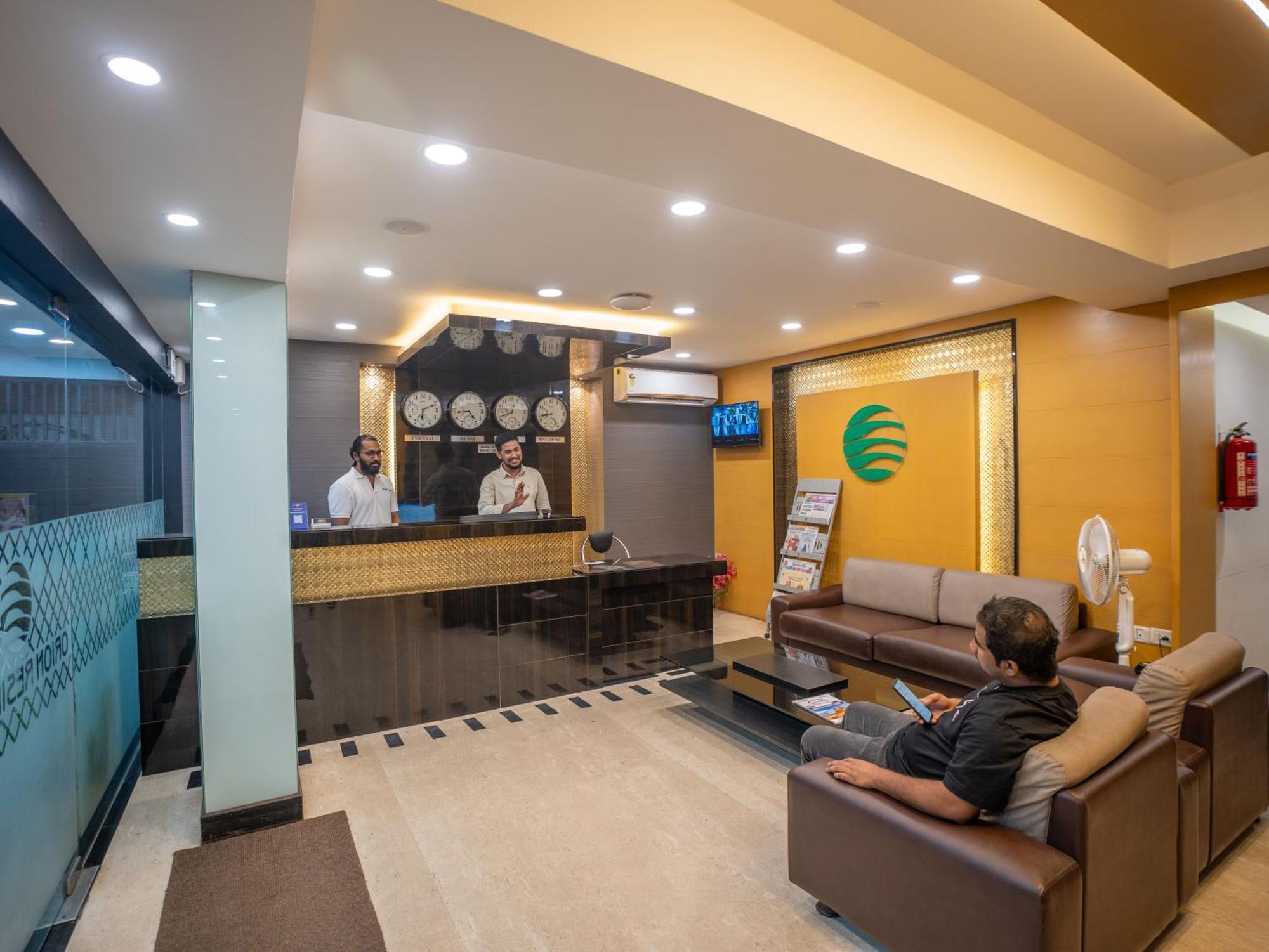 Orion Residency Hotell Chennai Exteriör bild